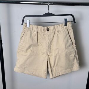 Men's Tan Khaki Bear Bottom Stretch Shorts Size Medium 5.5"